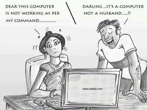 Its Computer Not A Husband