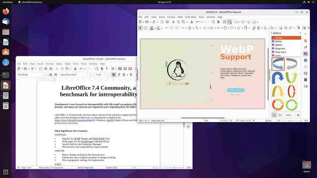 libreoffice 7.4 new features