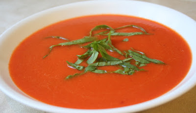 Sopa de Feijão Branco, Pimentão e Rúcula (vegana)