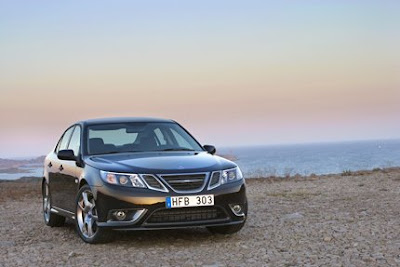 Saab Black Turbo X, Saab, sport car, car, sedan