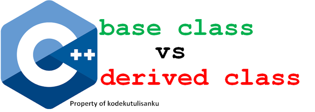 child class juga disebut derived class adalah class baru yang mewarisi variabel dan fungsi dari class lain.  parent class juga disebut base class adalah class yang mewariskan variabel dan fungsi ke child class.