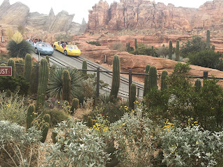 Radiator Springs Racers Off Ride Disney California Adventure Disneyland