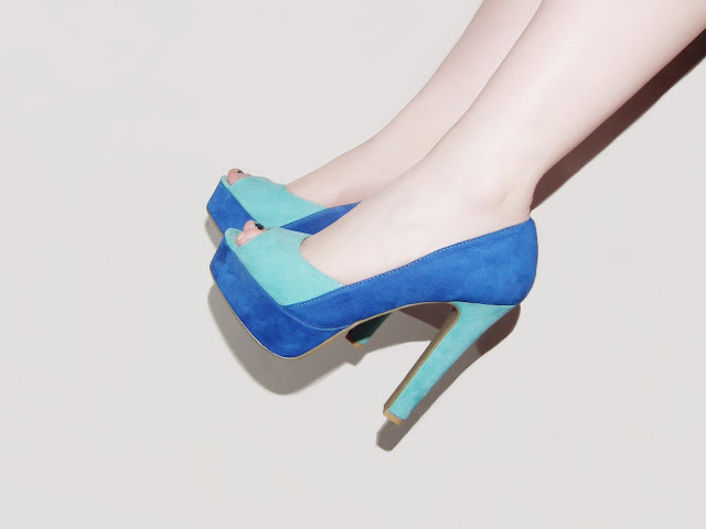 Sammi Jackson - Sleeh Colour Block Heels