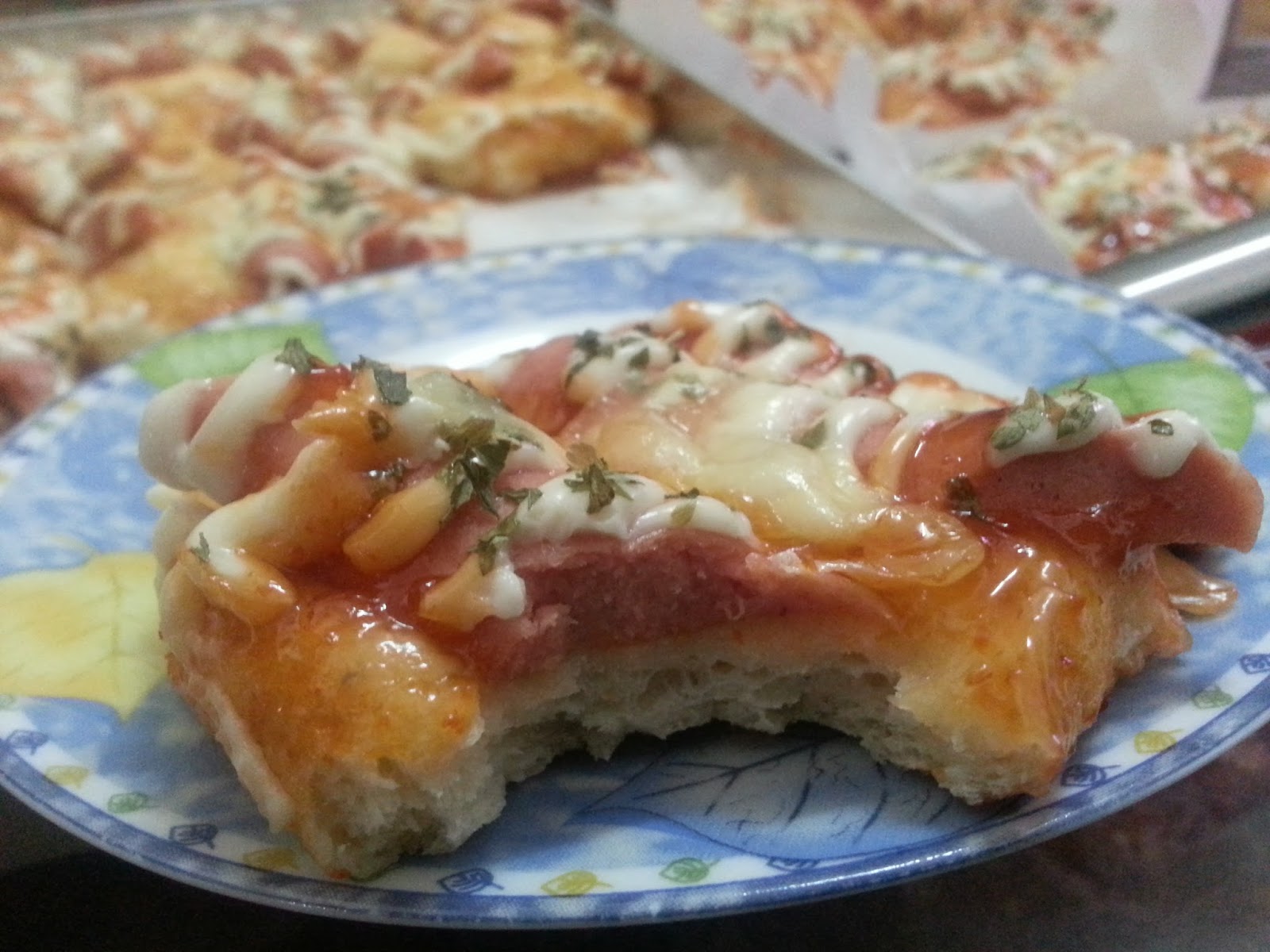 MengHarap Hidayah ALLAH SWT: Mini Pizza sosej n cheese 