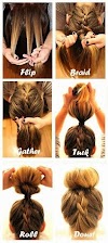 #Beauty : How to Do The Upside Down French Braid Bun