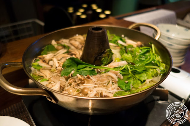 image of shabu shabu at Jukai, Japanese restaurant Midtown East, NYC, New York