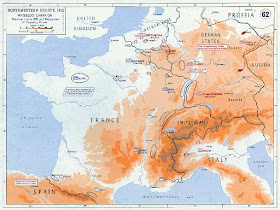 Map Of North Western Europe 