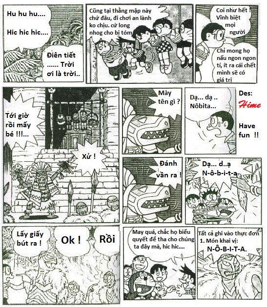 Truyện Doremon chế Part 22 - Trang 13