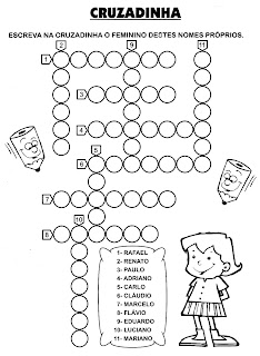 ATIVIDADES DE PORTUGUÊS PARA 3° ANO GRAMÁTICA INFANTIL