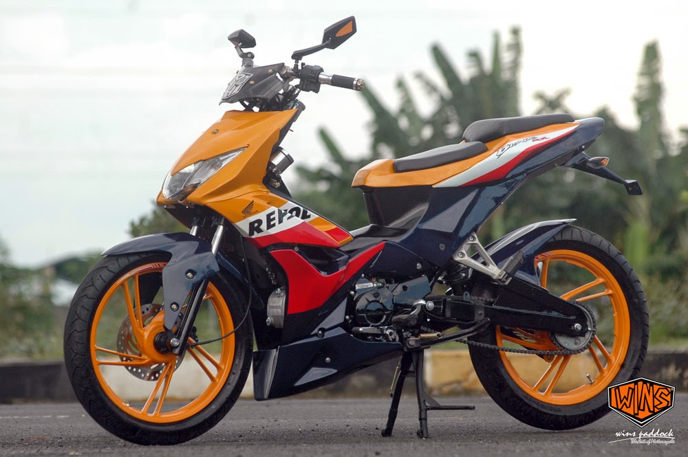 Kumpulan Gambar Modifikasi  Motor  Honda  Blade  Terbaru 