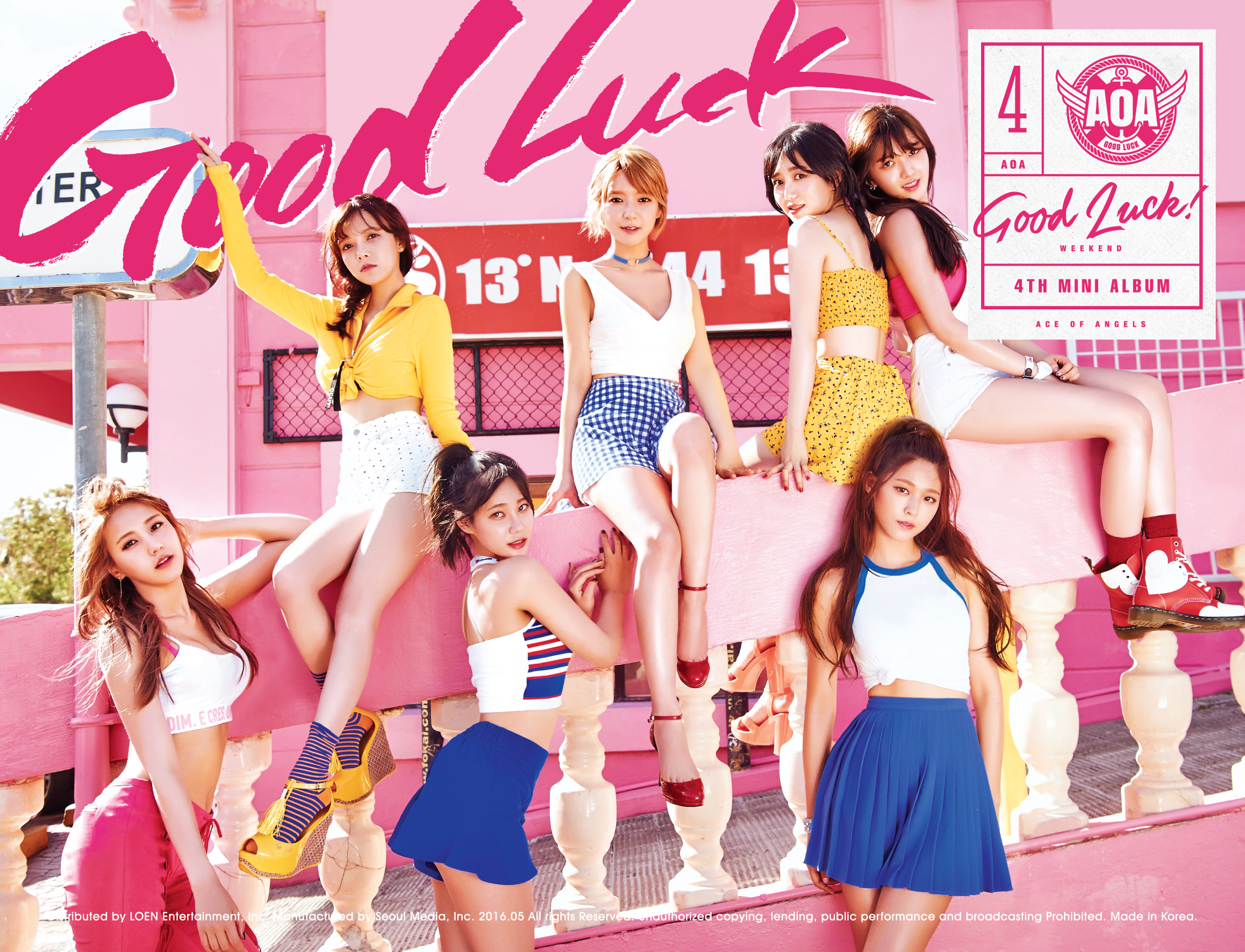 Aoa Good Luck ジャケット超大壁紙 超高画質 Aoa Munekyun