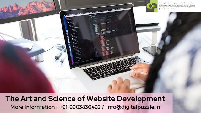 The Art and Science of Website Development