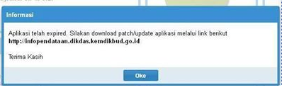 Description: C:\Users\Yans MEDIA\Desktop\Supiadi  CARA MENGHILANGKAN EXPIRED PADA APLIKASI DAPODIKDAS 2013_files\expired.png