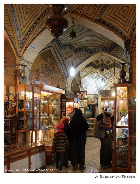 Iran: Vakeel Bazaar, Shiraz - Ramble and Wander