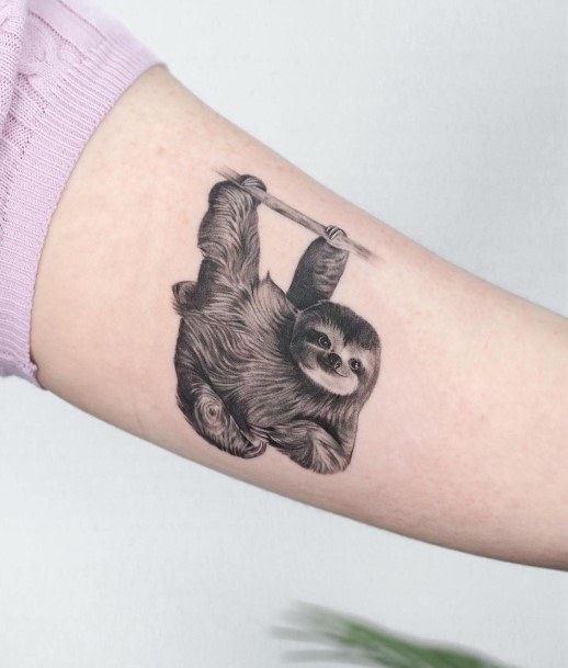 36 tatuagens de bicho-preguiça para deixar vocês inspiradas