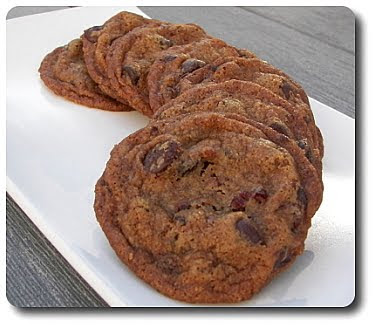 chocolate chip cookies with bacon. Crispy Chocolate Chip Bacon