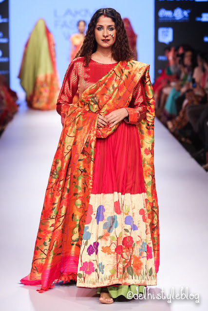 Gaurang Shah LFW AW15 Samyukta Varanasi handloom