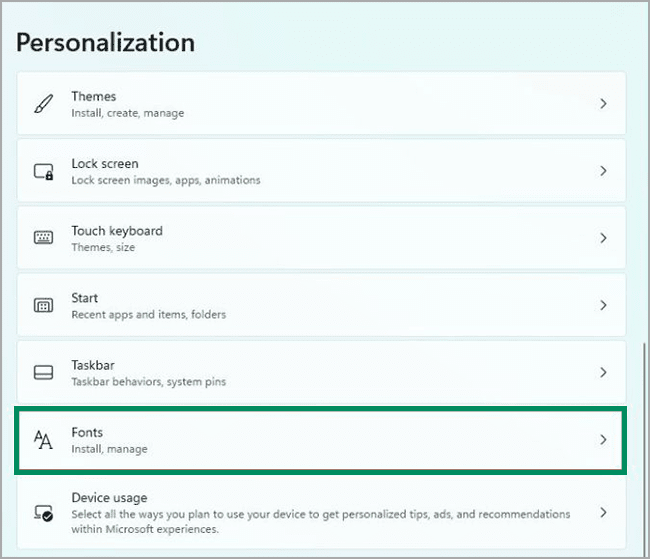 4-personalization-font