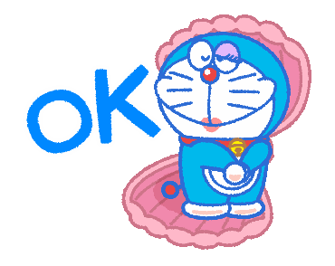 Line Official Stickers Doraemon S Everyday Expressions Example With Gif Animation
