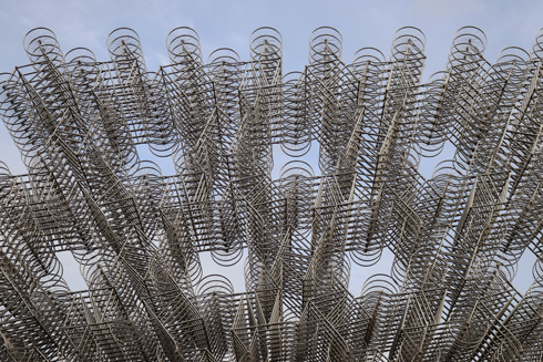 Forever Bicycles Sculpture Forks Winnipeg Manitoba