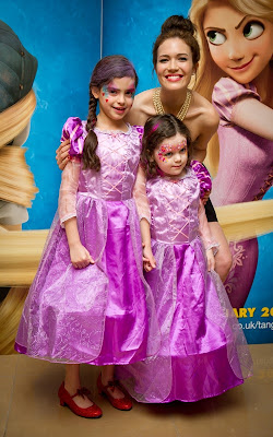 Byron Howard, Mandy Moore and Nathan Greno attend the UK film premiere of 'Tangled' on January 23, 2011