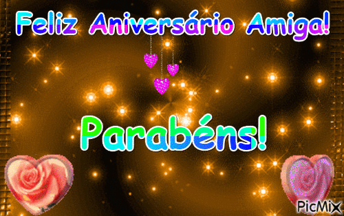 Mensagem de Aniversário para amiga