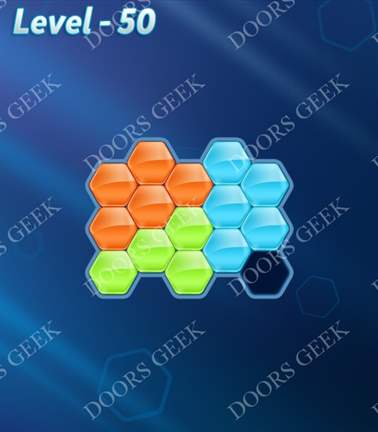 Block! Hexa Puzzle [Novice] Level 50 Solution, Cheats, Walkthrough for android, iphone, ipad, ipod