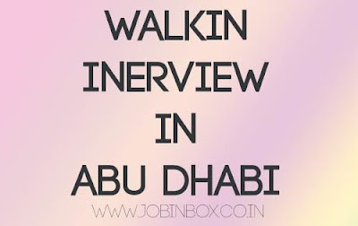 Walk-in Interview at Adyard Abu Dhabi LLC