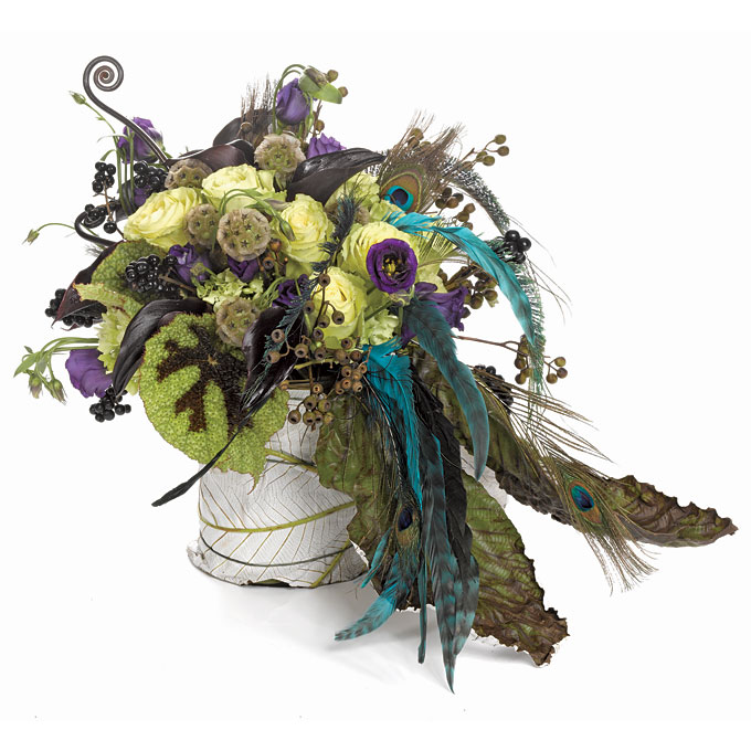 A Peacock Feather Wedding Theme