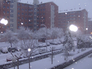 Nieva en León