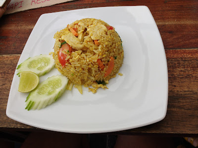 fried rice with chicken Koh Lipe