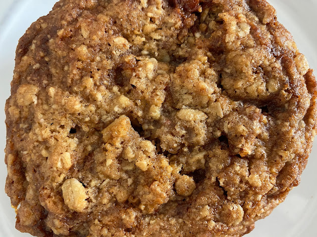 Claire Saffitz's Oat and Pecan Brittle Cookies, by freshfromthe.com.