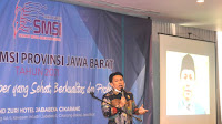 Diacara Rekerda SMSI Jabar Ketua DPRD Kabupaten Bekasi Berharap Lanjutkan Pembangunan di Bekasi Utara