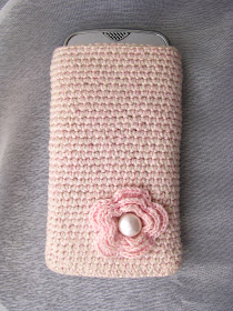 funda movil crochet