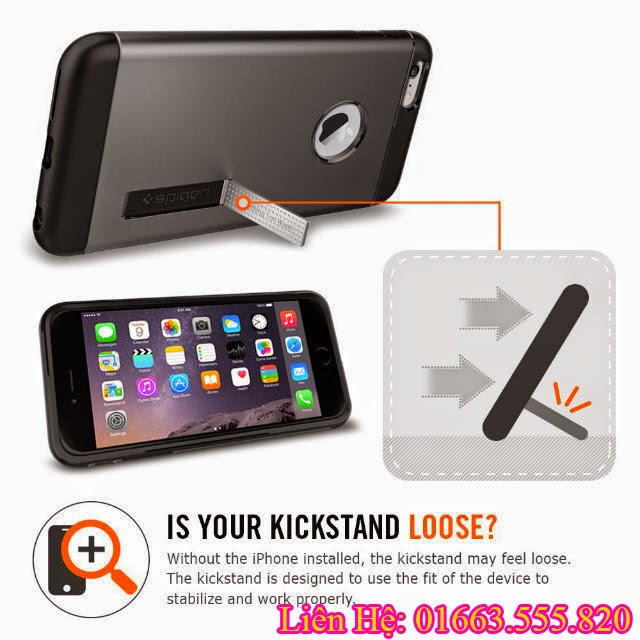 Ốp Lưng SGP Slim Chính Hãng USA cho Iphone 6G 15