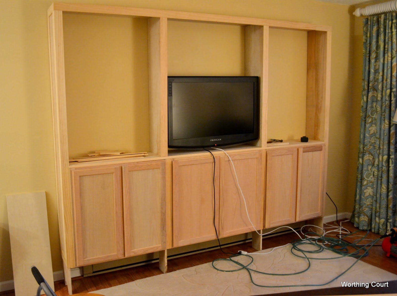 how to build custom bookcases