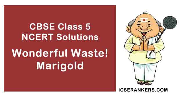 NCERT Solutions for Class 5th English Chapter 1 Wonderful Waste!