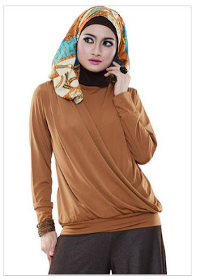 Model Baju Muslim Bahan Kain Jersey Korea Untuk Remaja