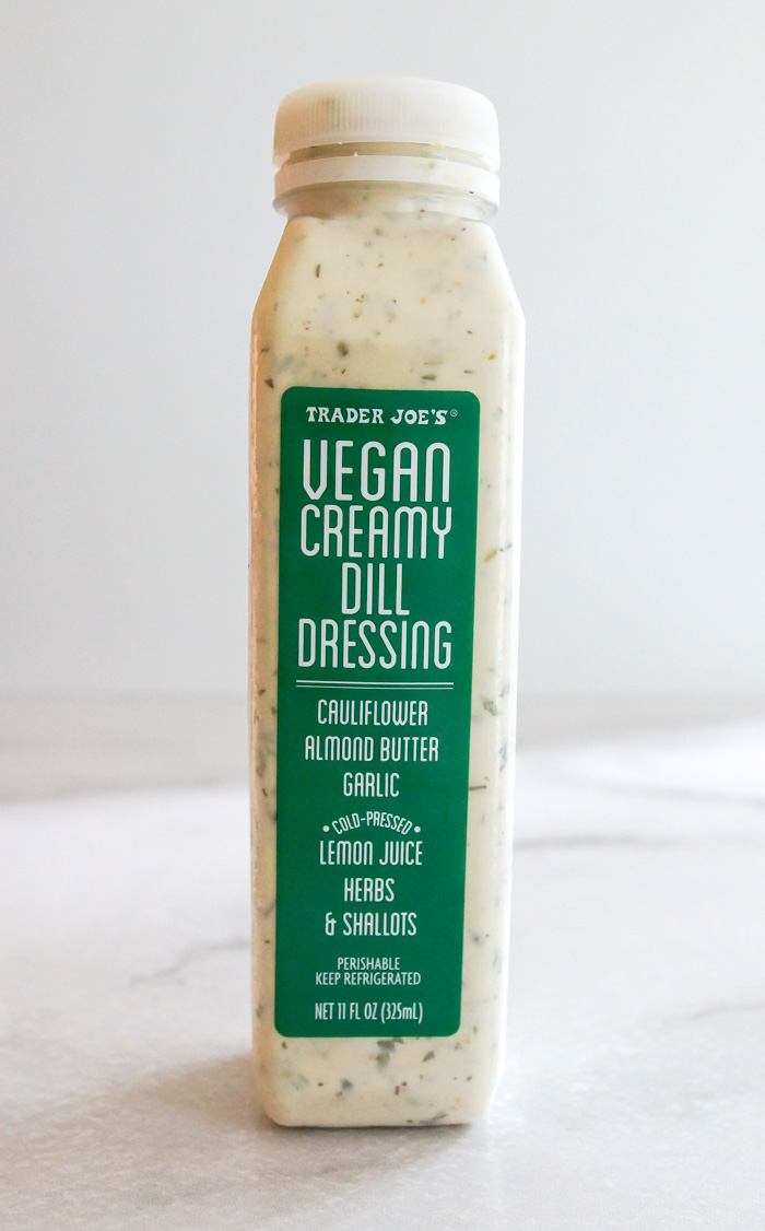 Trader Joe's Vegan Creamy Dill Dressing bottle