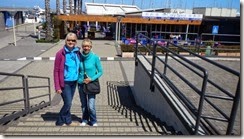 Zwei Admiräle in der Marina von Riposto