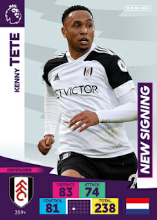 Panini Adrenalyn XL Premier League Plus 2020-2021 Fulham Set