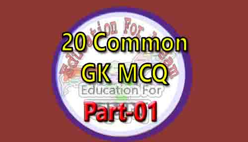 GK For SSC GD, MTS, CHSL, CGL, Railway, APDCL, DHS, Assam Exam (P-5)