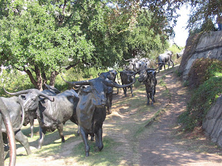 Cowboy memorial another view