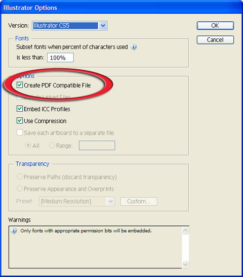 How To Check If Illustrator File Is Saved With Pdf Data Designeasy