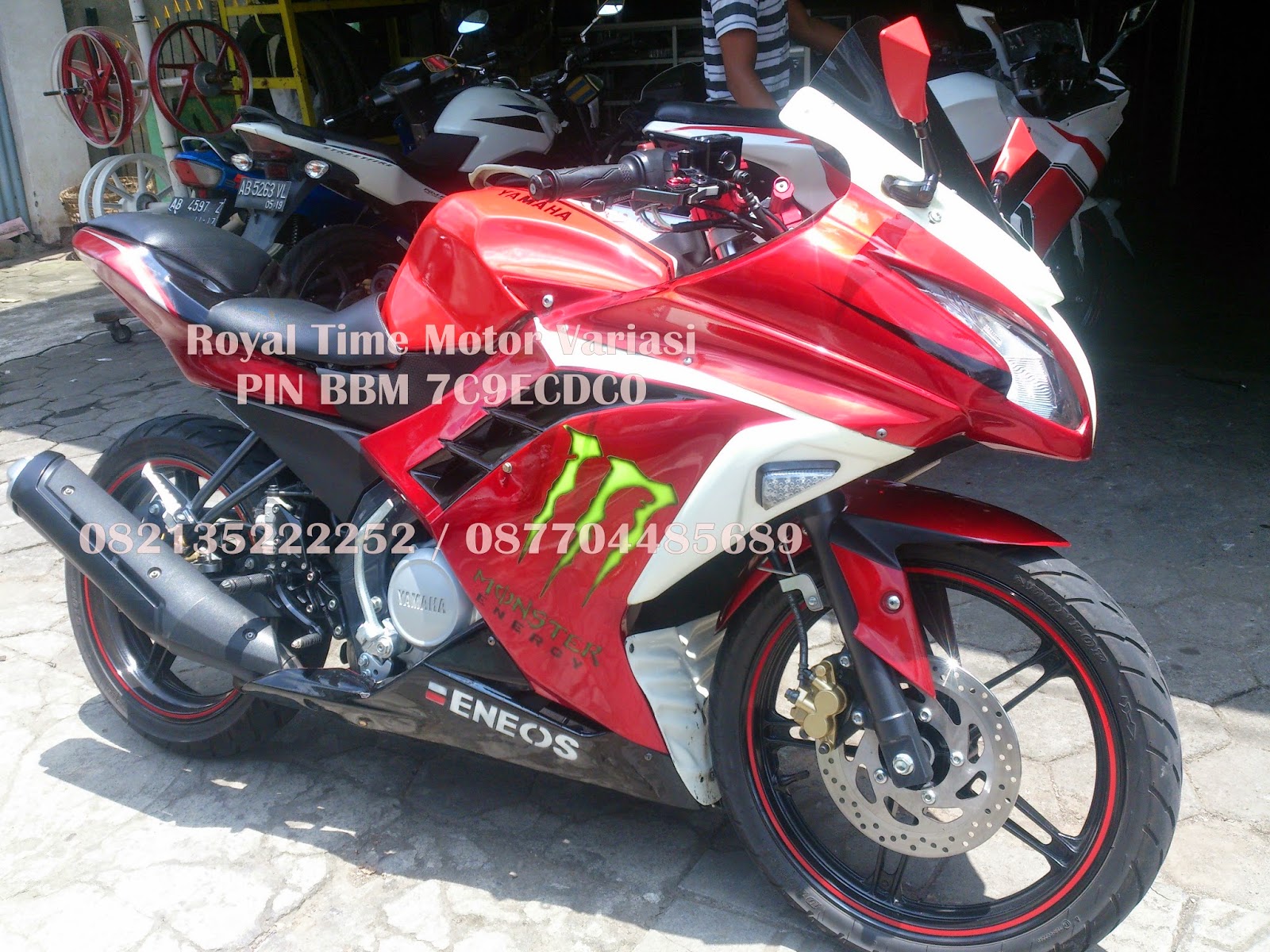 100 Modifikasi Motor Vixion Full Fairing Ninja Terbaru Dan