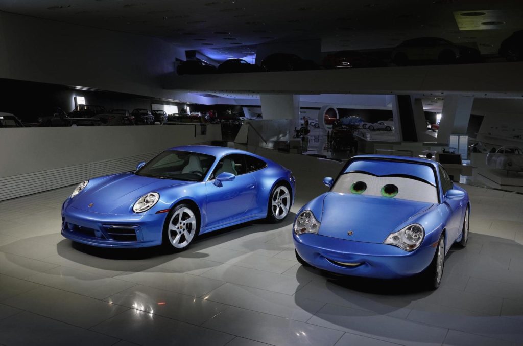 911 Porsche Sally Special is Introduced ! The cartoon character became real !