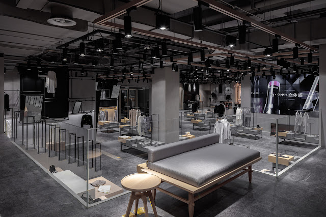 Green Pear Diaries, interiorismo, retail, JOOOS Fitting Room, Hangzhou, China