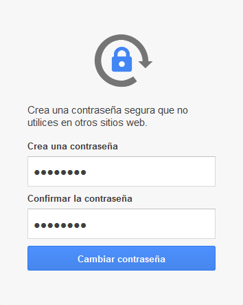 Cómo restablecer la contraseña | G Suite