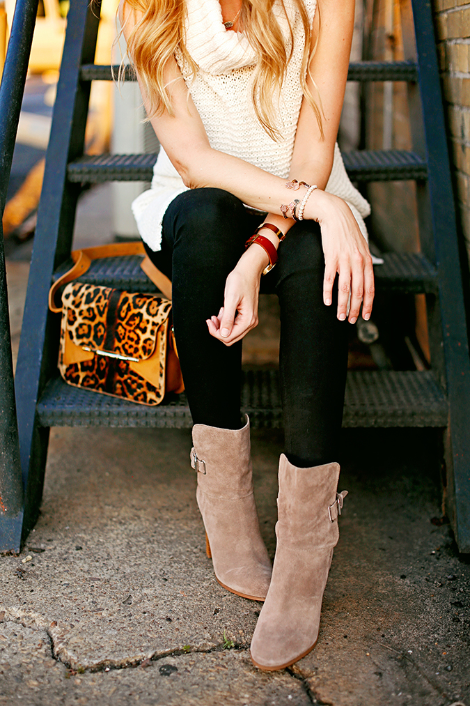 The Midi Bootie | A Pinch of Lovely | Southern Fashion  Style Blog