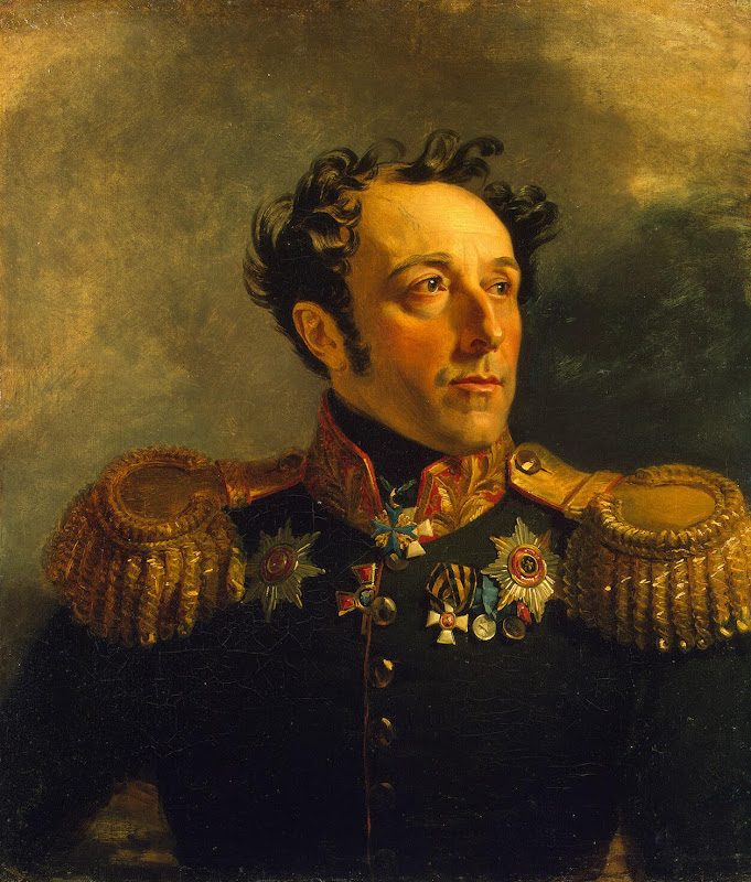 Portrait of Boris Ya. Knyazhnin by George Dawe - History, Portrait Paintings from Hermitage Museum